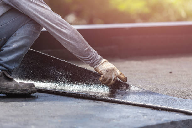 Professional Crawl Space Encapsulation technician working in Benedict, MD
